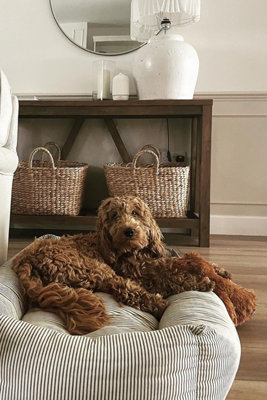 Lords & Labradors Regency Stripe Dog Box Bed Price Comparisons | Compare The Build