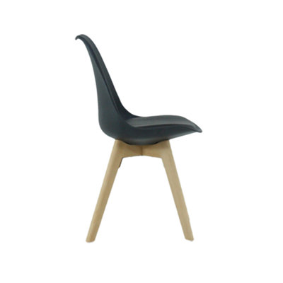 Lorenzo Dining Chairs Set of 2, Black