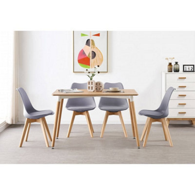 Lorenzo Dining Chairs Set of 2, Grey