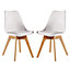 Lorenzo Dining Chairs Set of 2, White