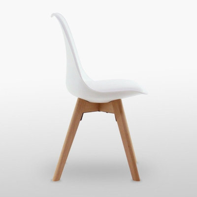 Lorenzo Dining Chairs Set of 2, White