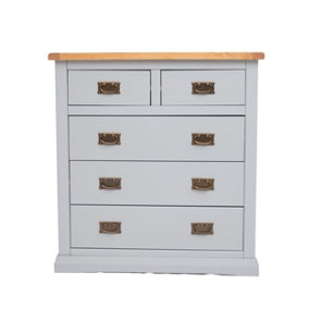 Loreo 5 Drawer Chest of Drawers Bras Drop Handle