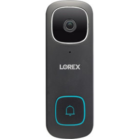 Lorex 2K doorbell (wired) (black)