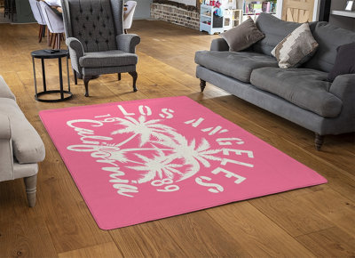 Los Angeles California Special Soft Home Rug