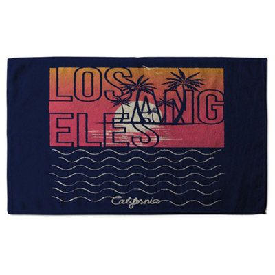 Los Angeles Sunset (Bath Towel) / Default Title Price Comparisons | Compare The Build
