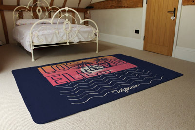 Los Angeles Sunset Special Soft Home Rug