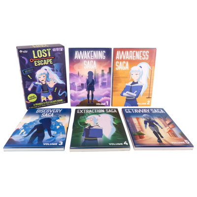 Lost Escape Manga Style Escape Room Game with 5 Volumes