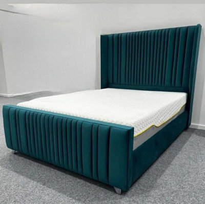 louisa-floor-to-ceiling-pleated-bed-frame-gas-lift-storage-super-king