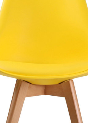Louvre Chair Yellow (Pack of 2)