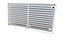 Louvre Vent 6x3 White With Flyscreen