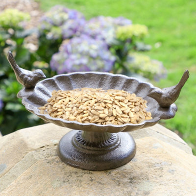 Love Birds Freestanding Outdoor Garden Bird Feeder Price Comparisons | Compare The Build