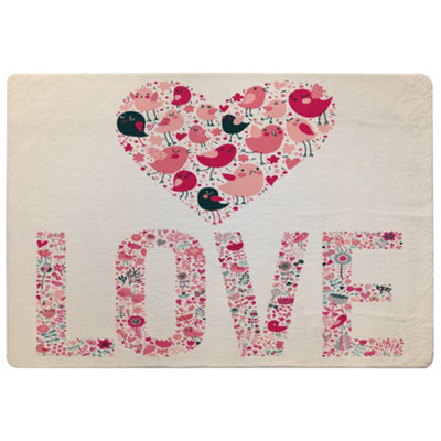 Love Hearts Special Soft Home Rug