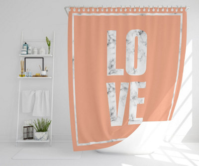 Love Marble (Shower Curtain) / Default Title Price Comparisons | Compare The Build