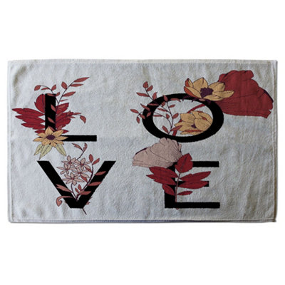 Love Typography (Bath Towel) / Default Title Price Comparisons | Compare The Build