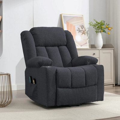 Lift assist recliner with deals heat and massage