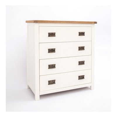 Lovere 4 Drawer Chest of Drawers Bras Drop Handle