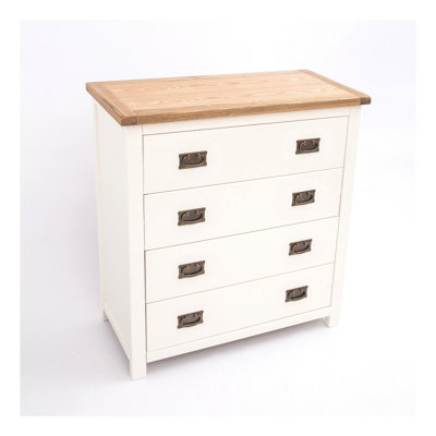 Lovere 4 Drawer Chest of Drawers Bras Drop Handle