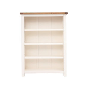 Lovere Off White Bookcase 120x90x25cm