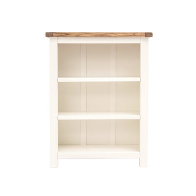 Lovere Off White Bookcase 90x70x25cm