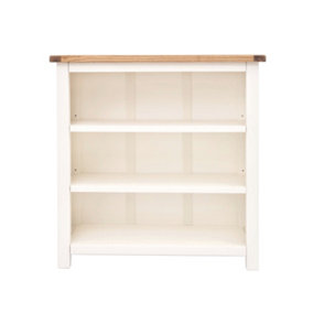 Lovere Off White Bookcase 90x90x30cm