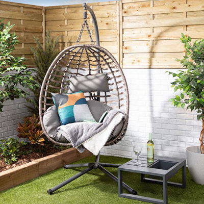 Egg swing chair discount b&q