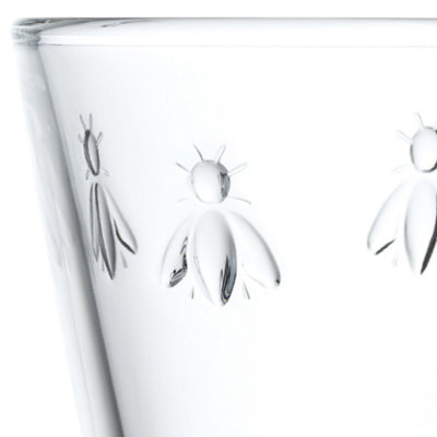 Low Ball Glass: 1 x 260ml La Rochere Bee Footed Tumbler, Glass