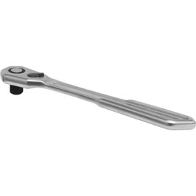 Low Profile 90-Tooth Ratchet Wrench - 1/2 Inch Sq Drive - Flip Reverse Mechanism