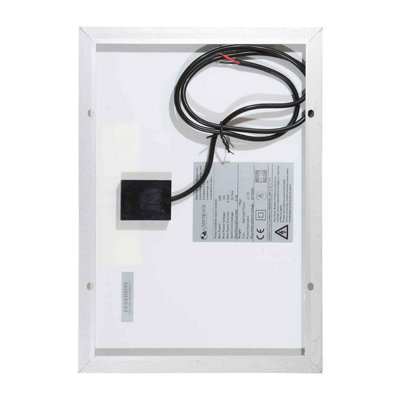 Lowenergie 10w Poly Crystalline Solar Panel Kit with PWM charge controller