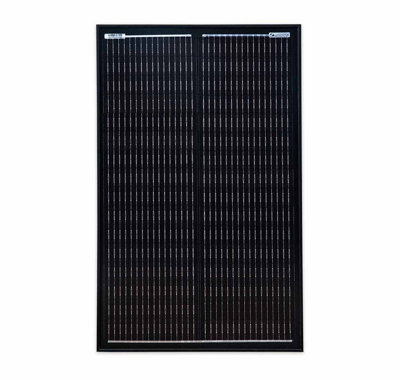 Lowenergie 50w Monocrystalline Solar Panel Mono in Black Finish