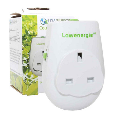 Lowenergie Energy saving countdown timer socket 1, 3 & 6 Hour Countdown