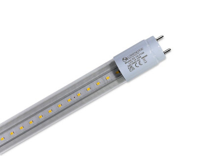 Lowenergie LED Polycarbonate Tube Light E Rated 5ft/1500mm 4000K Clear