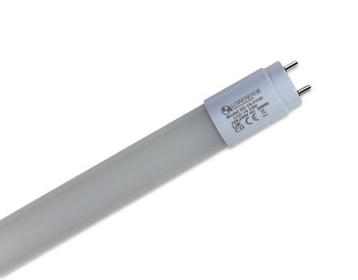 Lowenergie LED Polycarbonate Tube Light E Rated 5ft/1500mm 6000K Frosted