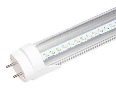 Lowenergie LED Tube Light 1500mm 5ft Natural White 4000K Clear Finish, Pack of 4