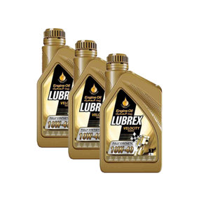 Lubrex 10W-40 Semi Synthetic Engine Oil ACEA A3/B3 MB 229.3 - 3x1L