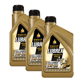 Lubrex 5W-30 Fully Synthetic Engine Oil ACEA A5/B5 MB 229.6 RN0700 - 3x1L
