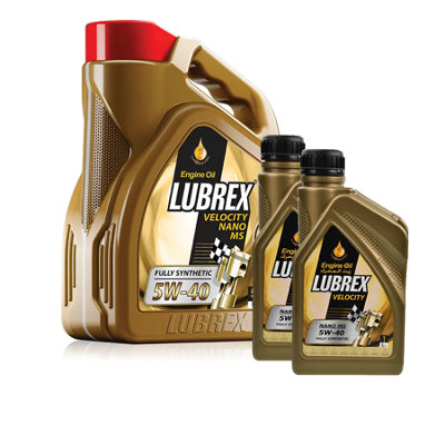 Lubrex Velocity Nano MS 5W-40 Engine Oil API SN/CF 7L