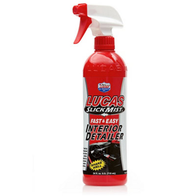 Lucas Slick Mist Interior Detailer Spray Treatment Cleans Shine Protect ...