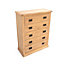 Lucca 5 Drawer Chest of Drawers Bras Drop Handle