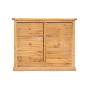 Lucca 6 Drawer Chest of Drawers Wood Knob