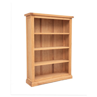 Lucca Waxed Bookcase 120x90x25cm