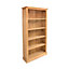 Lucca Waxed Bookcase 180x90x30cm