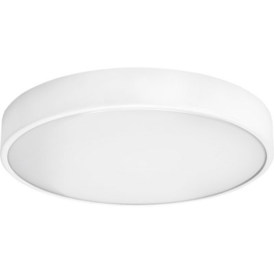 Luceco Eco Decorative Round Bulkhead Light Colour Change 1350lm White