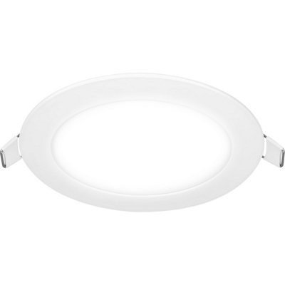Luceco Essence Circular Slimline Downlight, 9W, 630lm, 4000K, White
