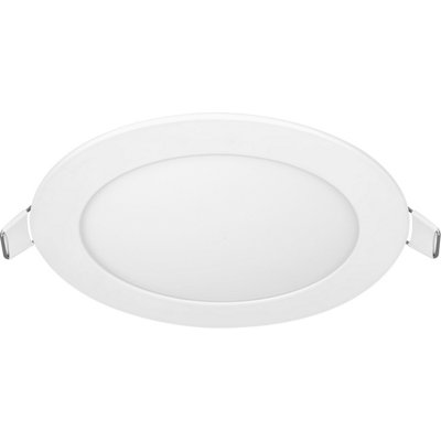 Luceco Essence Circular Slimline Downlight, 9W, 630lm, 4000K, White