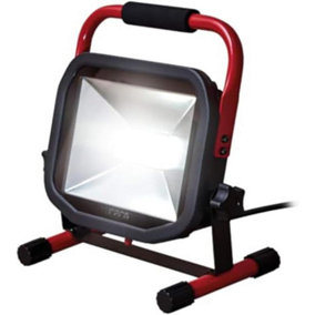 Luceco LED Work Light / Floodlight 38W (equivalent to 500W) - IP65 Waterproof, Portable WorkLight, Flood Lights Site