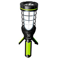 Luceco Multi-Functional Cage Rechargeable 360 Degree Worklight 600LM 6500K - USB Charged
