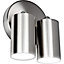 Luceco Stainless Steel Twin Head Adjustable Wall Light 500LM 8W