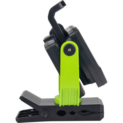 Luceco Twin Panel Folding Rechargeable Worklight & USB 30W 2700lm