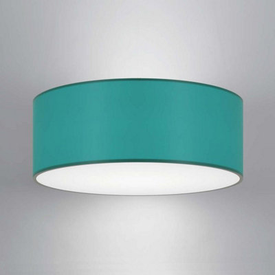 Teal deals ceiling lampshade