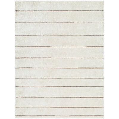 LUCIA Our PNW Home x Livabliss Scandi High Pile Ivory Area Rug 160 x 213 cm